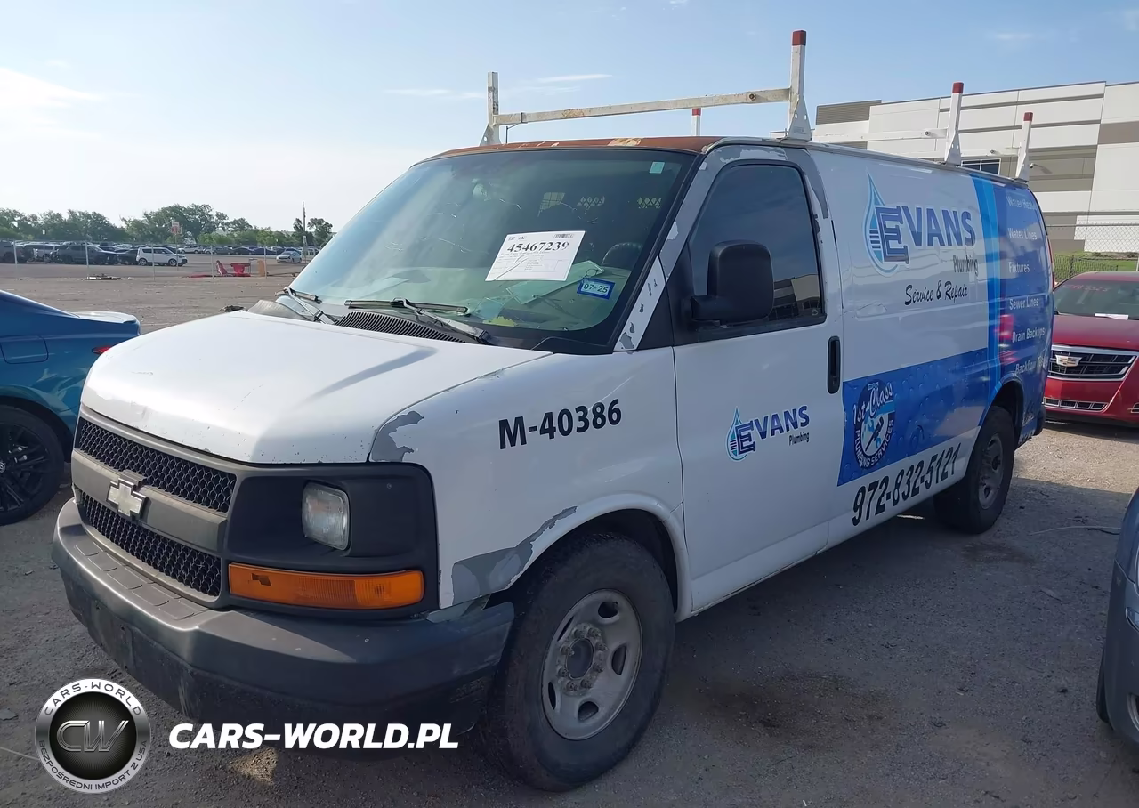 2007 Chevrolet Express Work Van VIN:1GCGG25V071248389 - 2