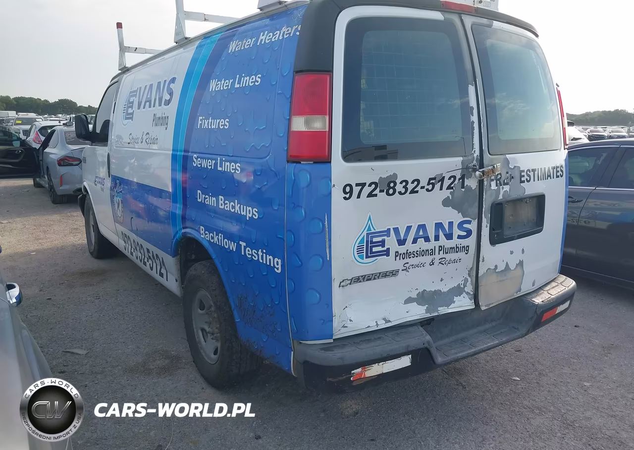 2007 Chevrolet Express Work Van VIN:1GCGG25V071248389 - 3