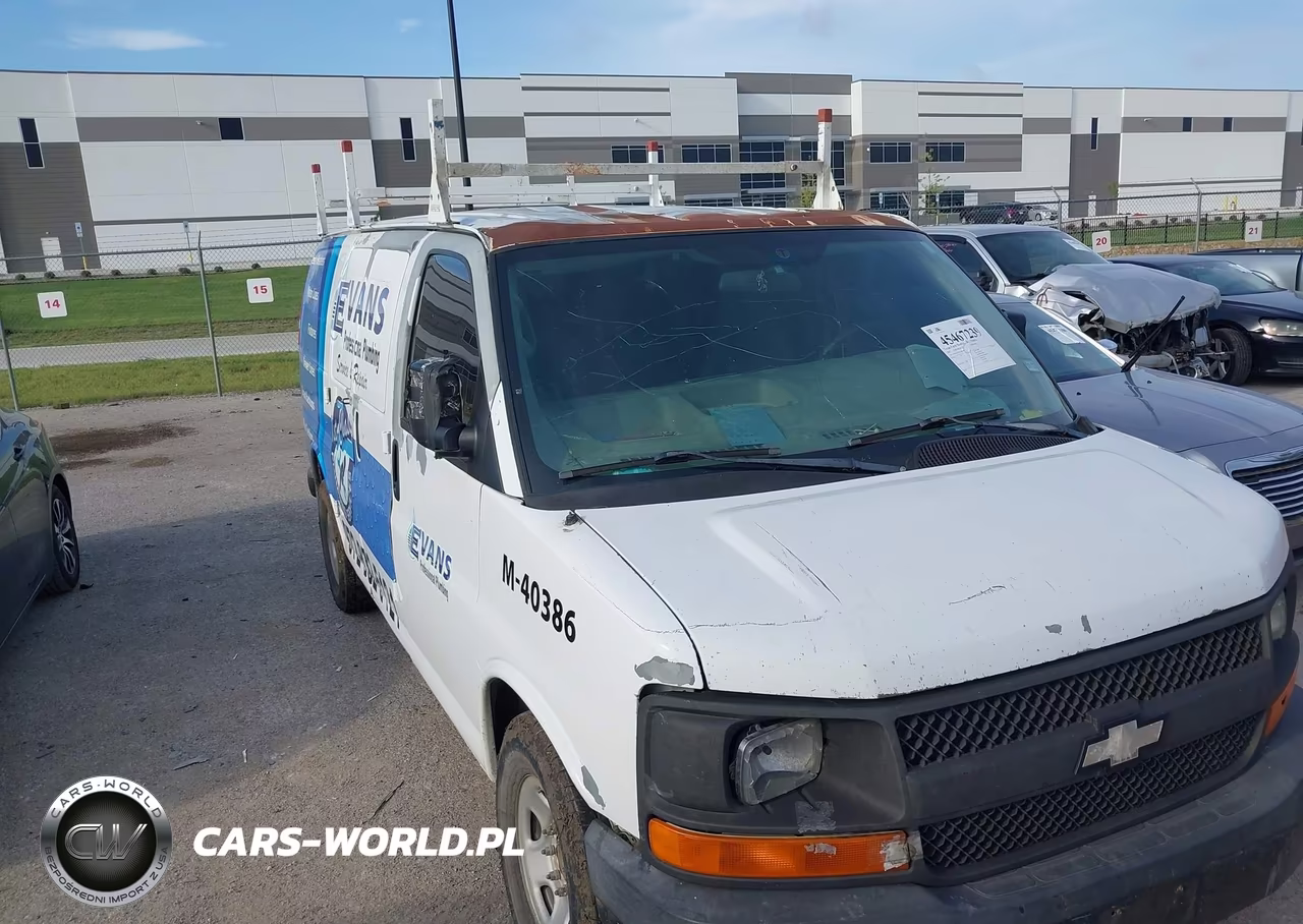 2007 Chevrolet Express Work Van VIN:1GCGG25V071248389 - 6