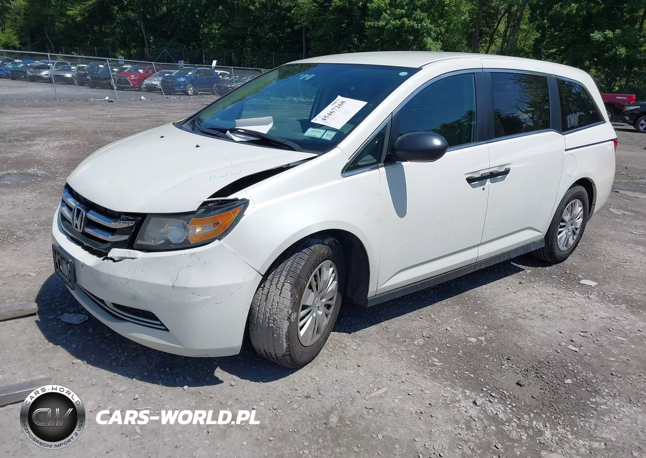 2016 Honda Odyssey Lx VIN:5FNRL5H26GB034344 - 2