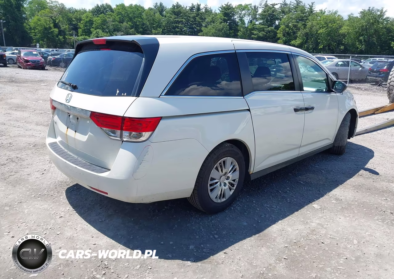 2016 Honda Odyssey Lx VIN:5FNRL5H26GB034344 - 4