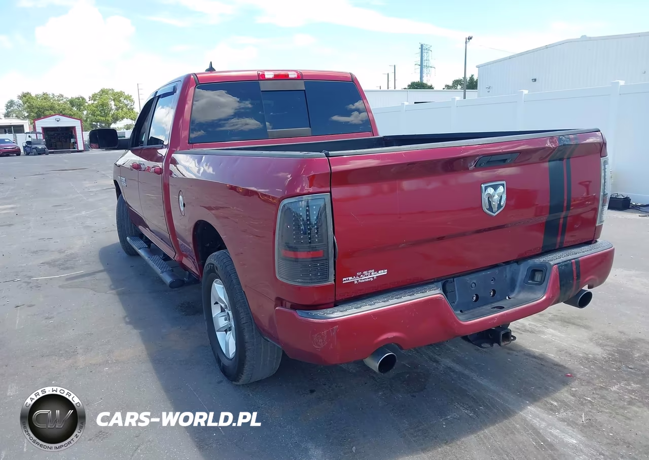2014 Ram 1500 Sport VIN:1C6RR6UT0ES198442 - 3