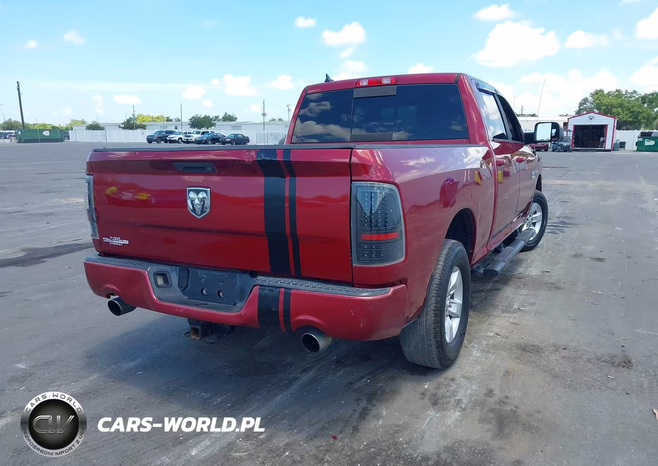 2014 Ram 1500 Sport VIN:1C6RR6UT0ES198442 - 4
