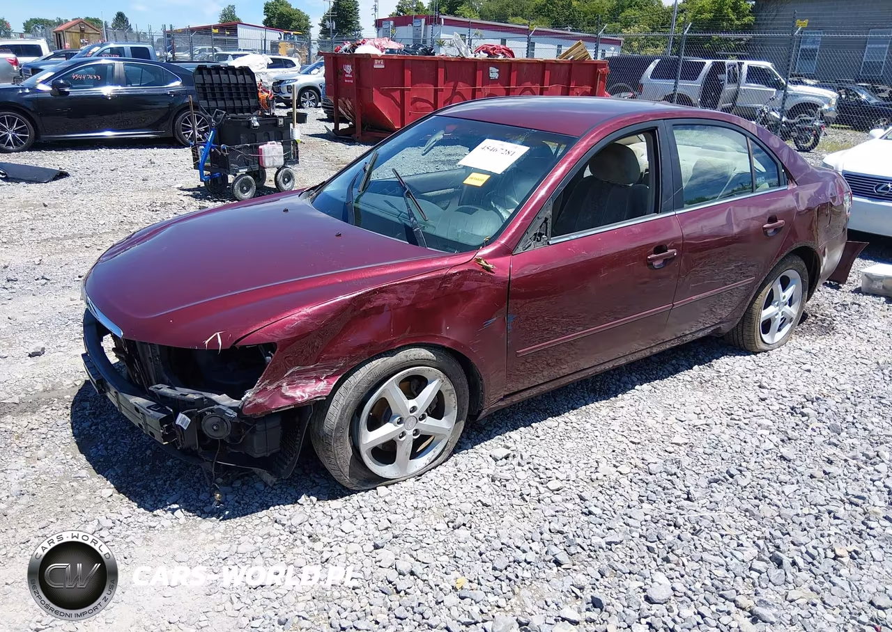 2007 Hyundai Sonata Limited-Limited W-Xm-Se-Se W-Xm VIN:5NPEU46F77H276010 - 2