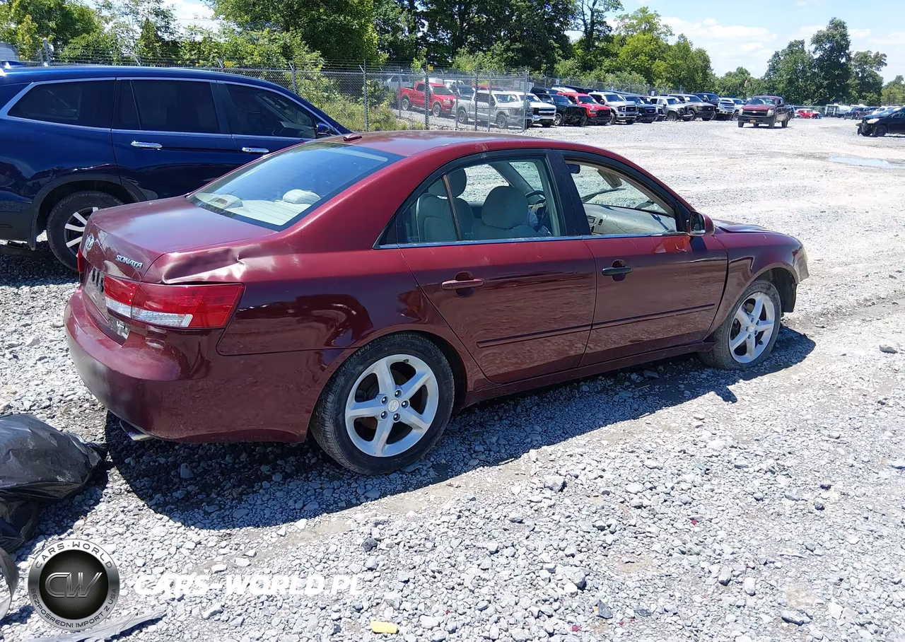 2007 Hyundai Sonata Limited-Limited W-Xm-Se-Se W-Xm VIN:5NPEU46F77H276010 - 4