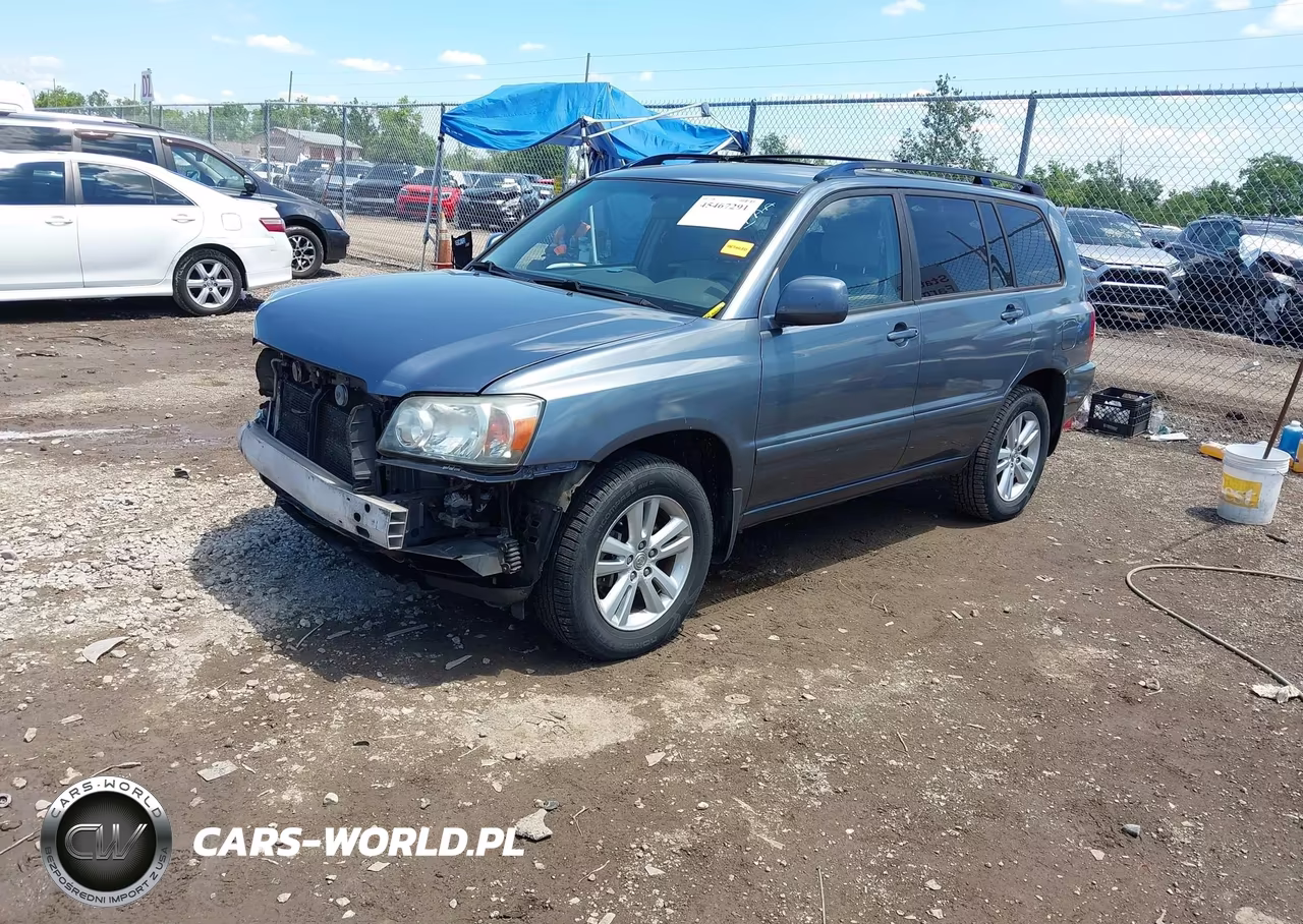 2006 Toyota Highlander Hybrid V6 VIN:JTEEW21A860008195 - 2