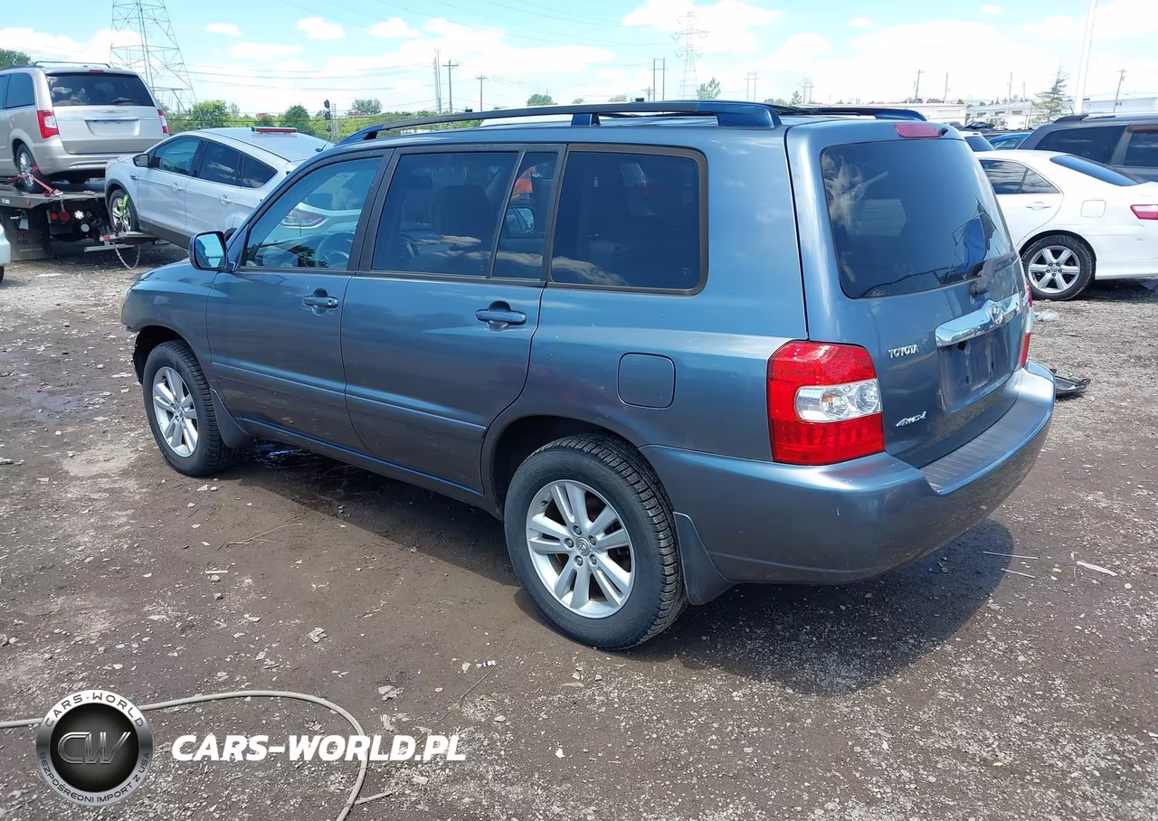 2006 Toyota Highlander Hybrid V6 VIN:JTEEW21A860008195 - 3
