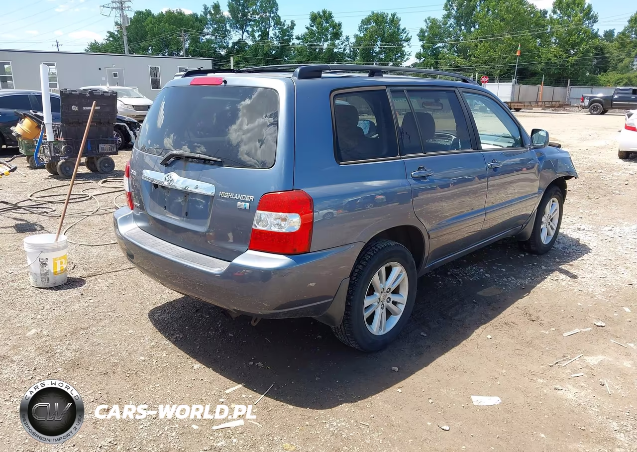 2006 Toyota Highlander Hybrid V6 VIN:JTEEW21A860008195 - 4