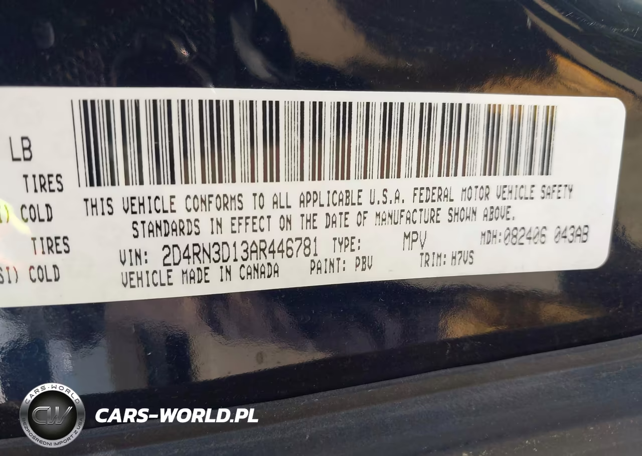2010 Dodge Grand Caravan Hero VIN:2D4RN3D13AR446781 - 9