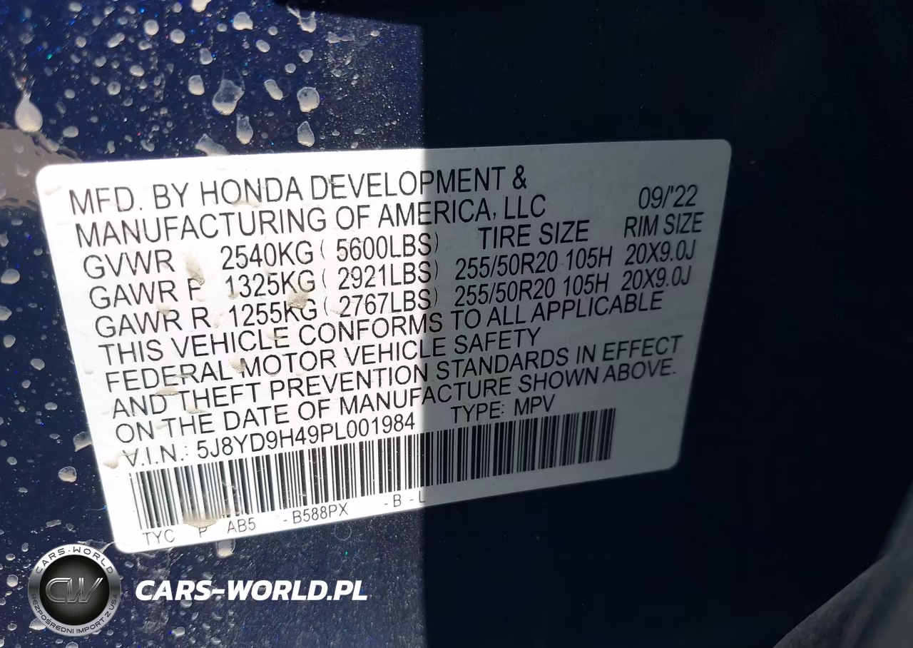 2023 Acura Mdx Technology Package VIN:5J8YD9H49PL001984 - 9