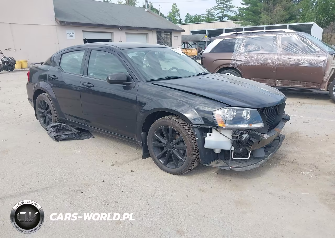2014 Dodge Avenger Sxt VIN:1C3CDZCG5EN138467 - 1