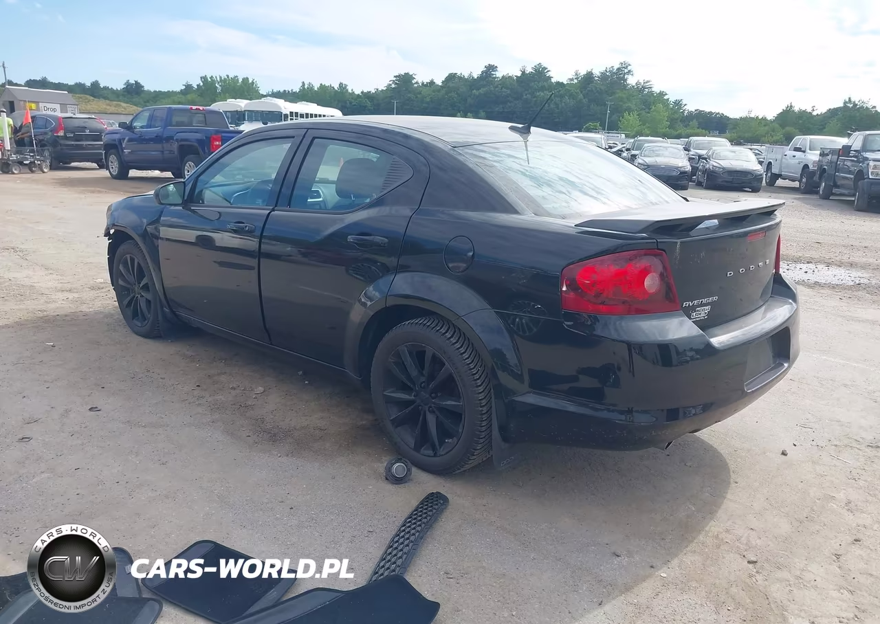 2014 Dodge Avenger Sxt VIN:1C3CDZCG5EN138467 - 3