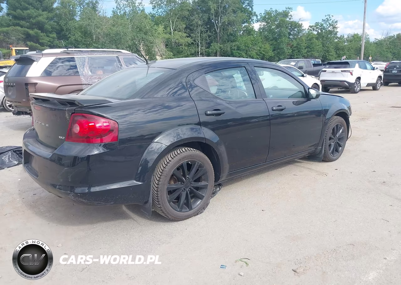 2014 Dodge Avenger Sxt VIN:1C3CDZCG5EN138467 - 4