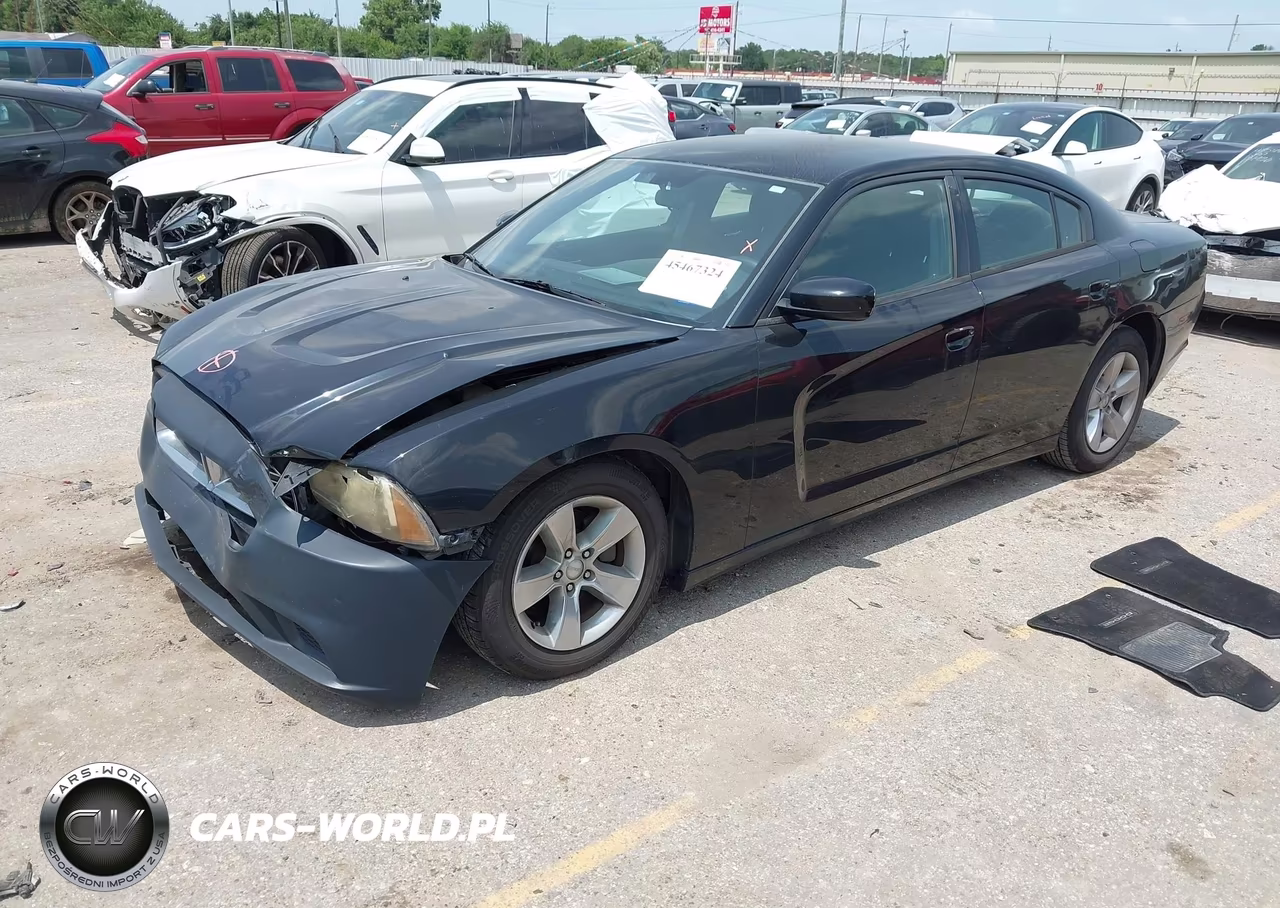 2012 Dodge Charger Se VIN:2C3CDXBG9CH189658 - 2
