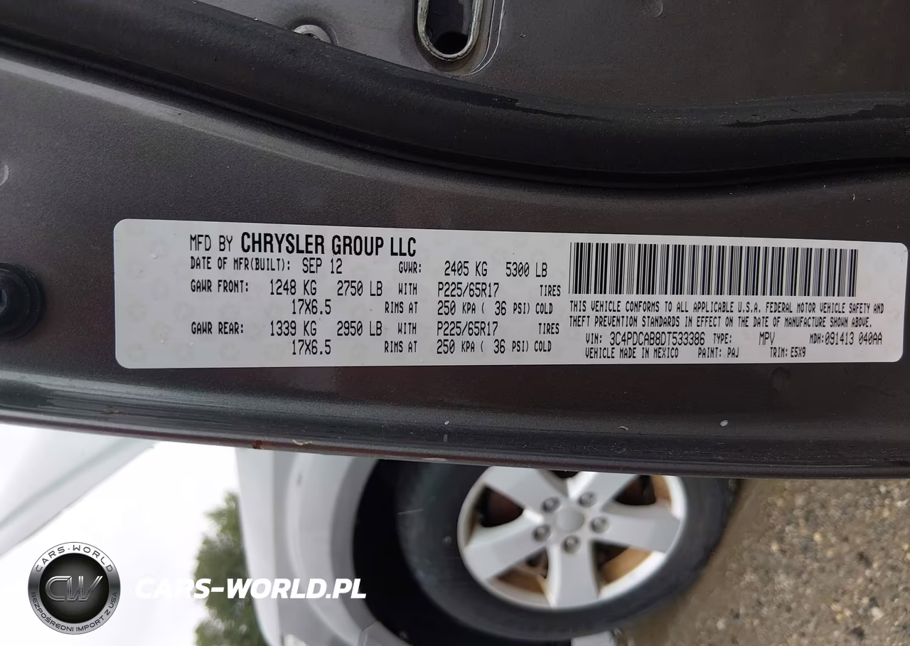 2013 Dodge Journey American Value Pkg VIN:3C4PDCAB8DT533386 - 9