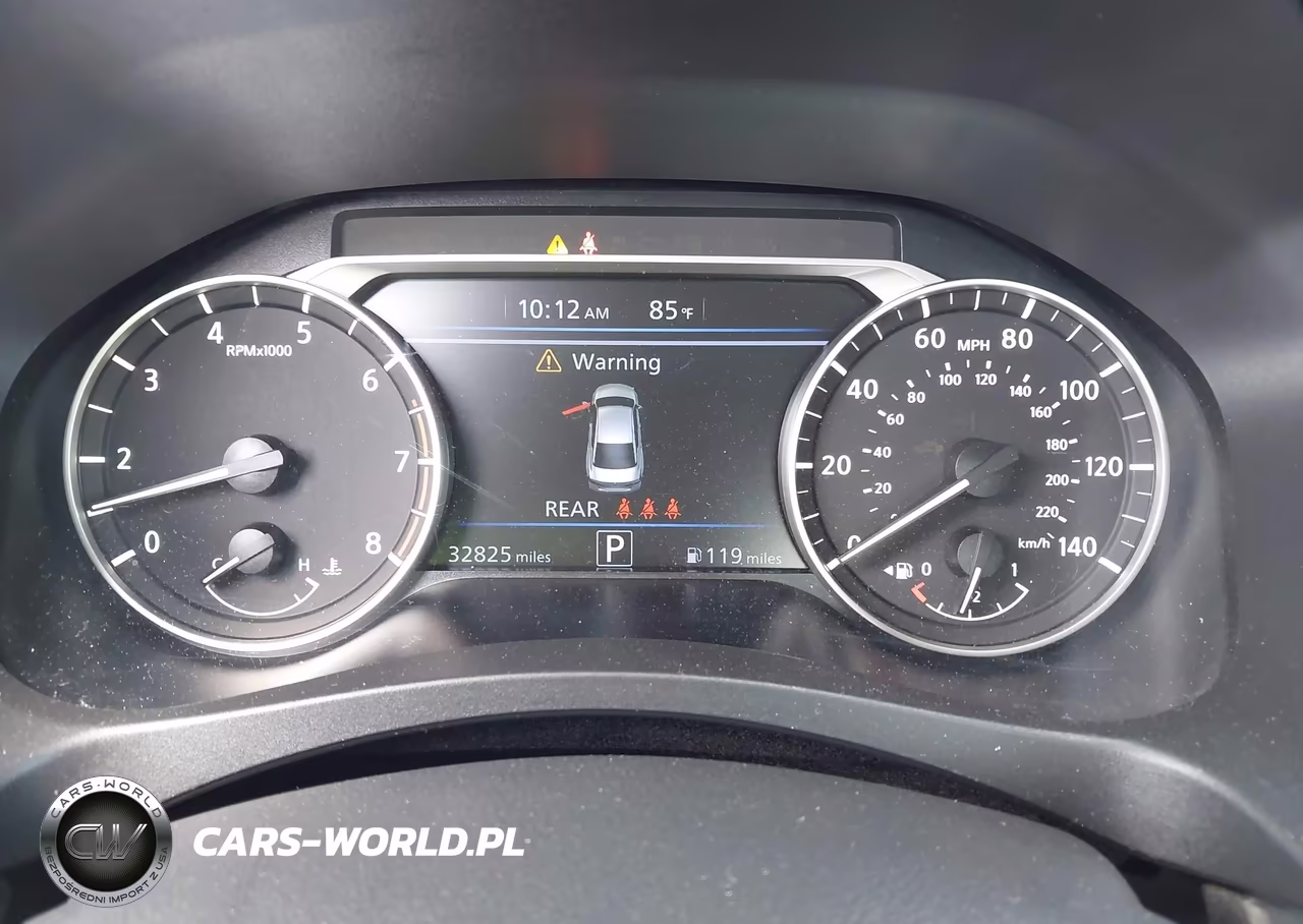 2025 Nissan Altima Sv Fwd VIN:1N4BL4DV4SN401589 - 7