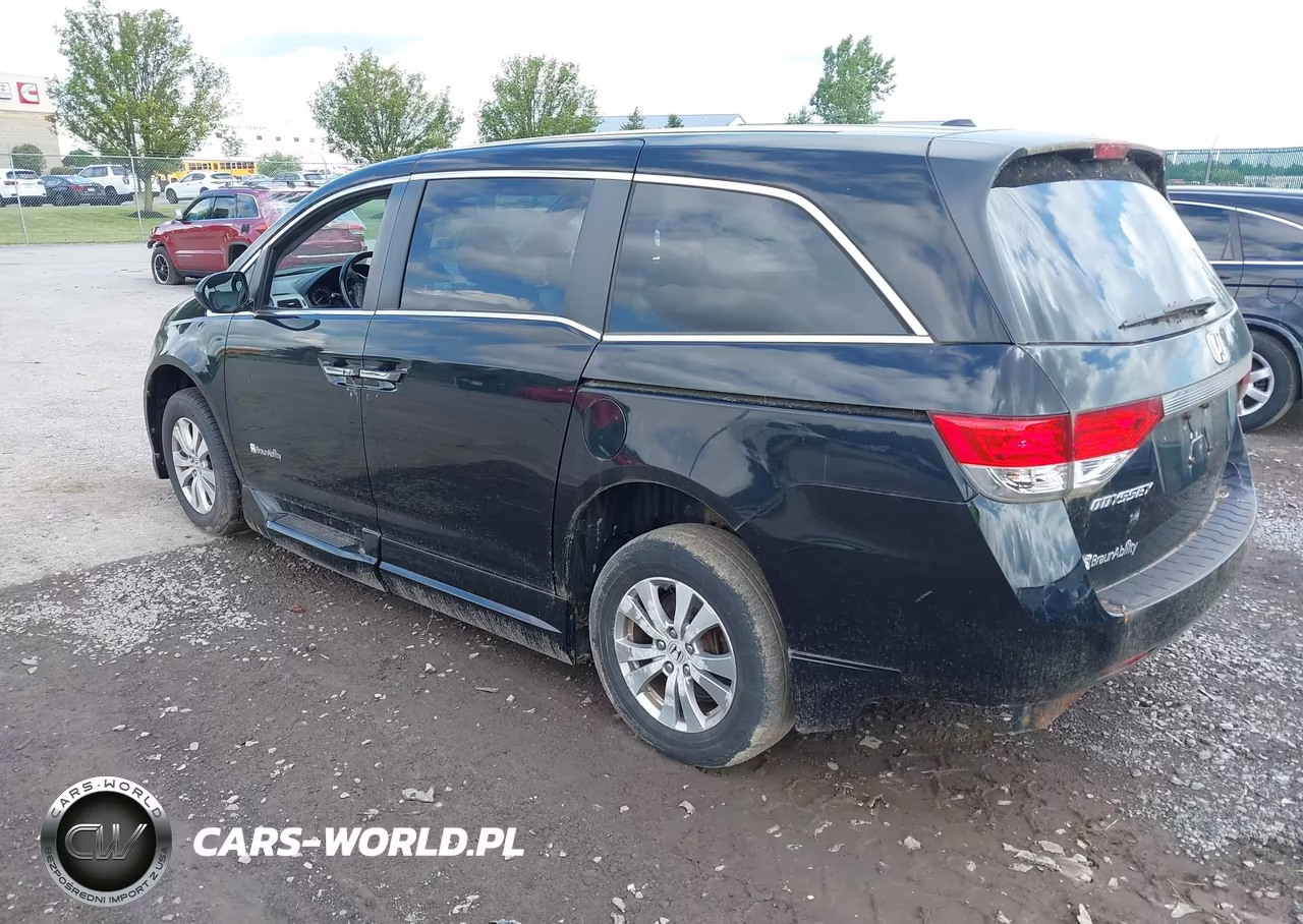2014 Honda Odyssey Ex-L VIN:5FNRL5H62EB056082 - 3