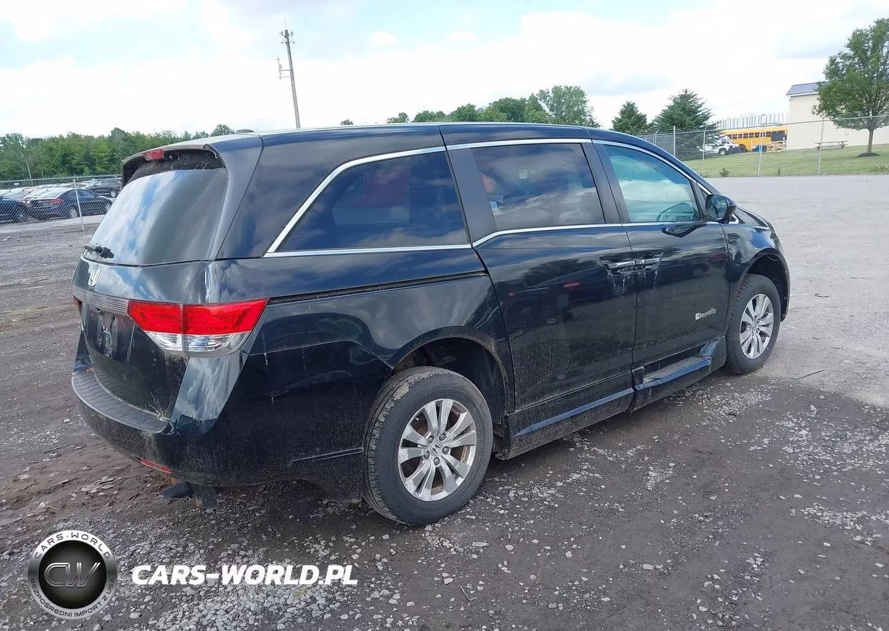 2014 Honda Odyssey Ex-L VIN:5FNRL5H62EB056082 - 4