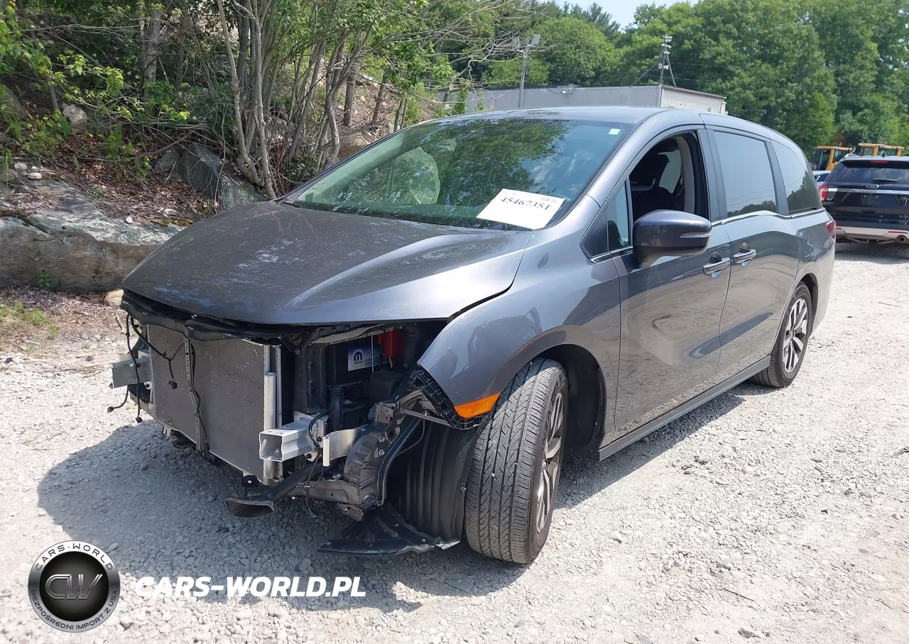 2025 Honda Odyssey Ex-L VIN:5FNRL6H60SB035247 - 2