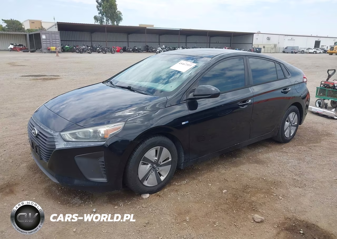 2019 Hyundai Ioniq Hybrid Blue VIN:KMHC65LC5KU139546 - 2