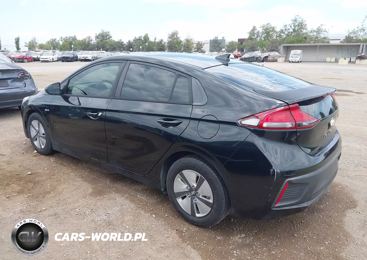 2019 Hyundai Ioniq Hybrid Blue VIN:KMHC65LC5KU139546 - 3