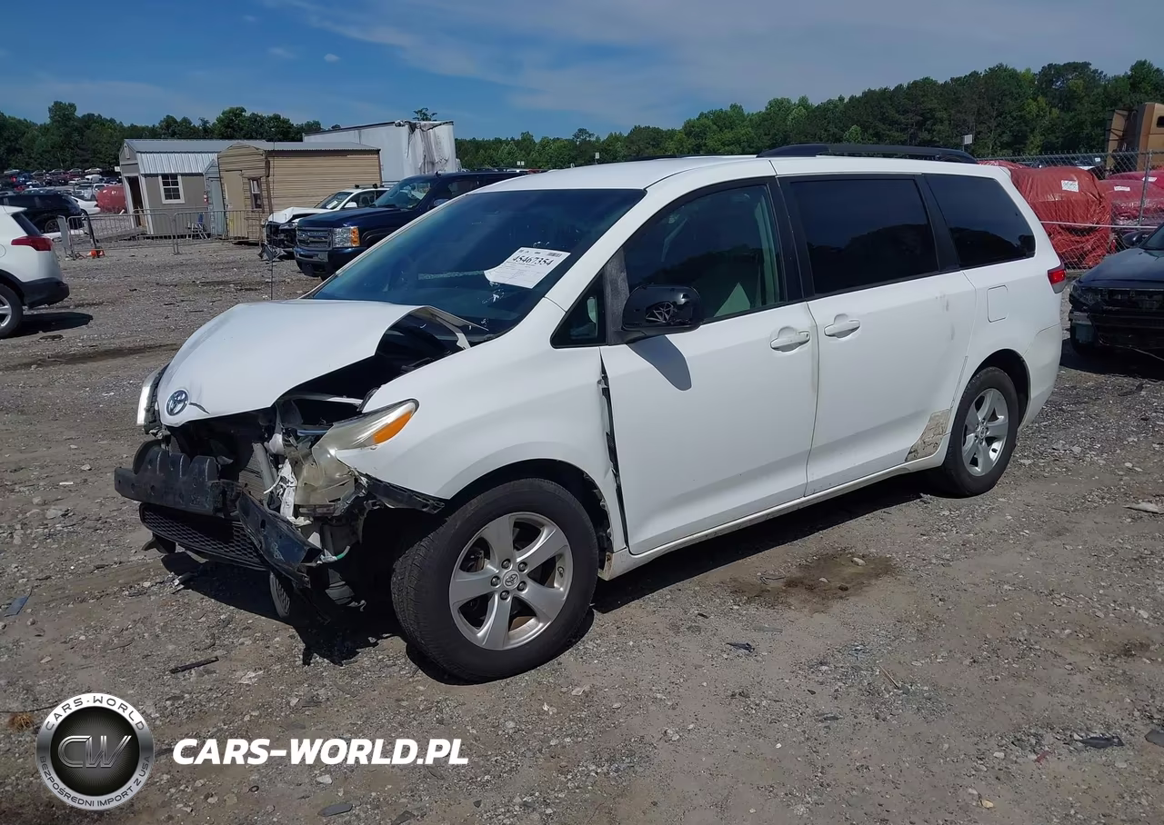 2011 Toyota Sienna Le V6 VIN:5TDKK3DC5BS073180 - 2