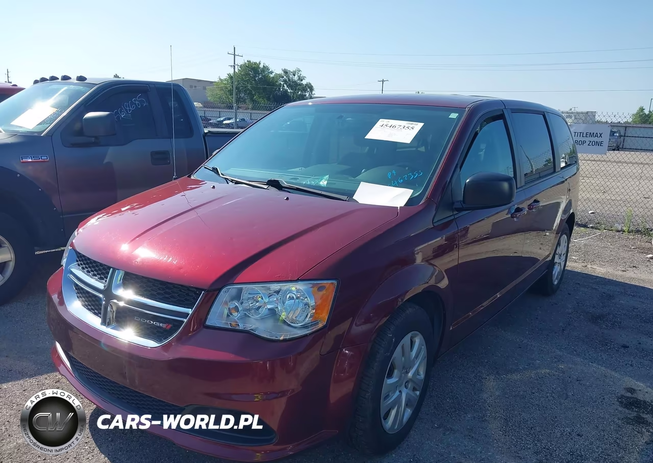 2018 Dodge Grand Caravan Se VIN:2C4RDGBG0JR161955 - 2