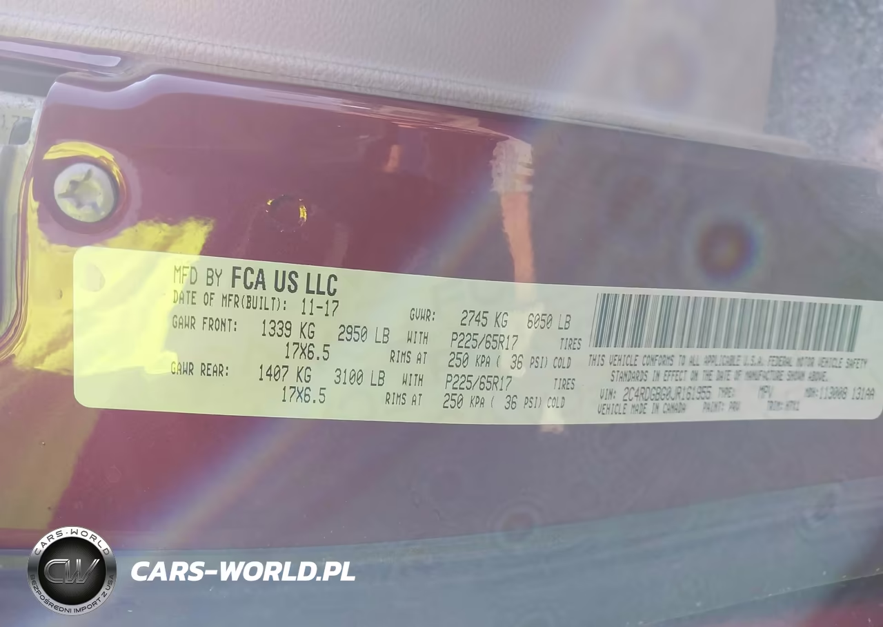 2018 Dodge Grand Caravan Se VIN:2C4RDGBG0JR161955 - 9