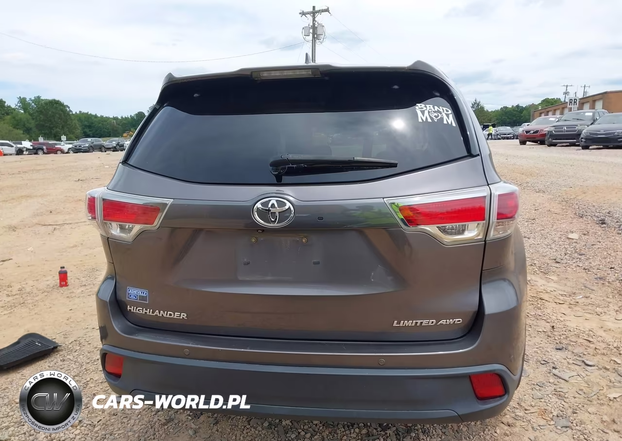 2016 Toyota Highlander Limited V6 VIN:5TDDKRFHXGS248213 - 16