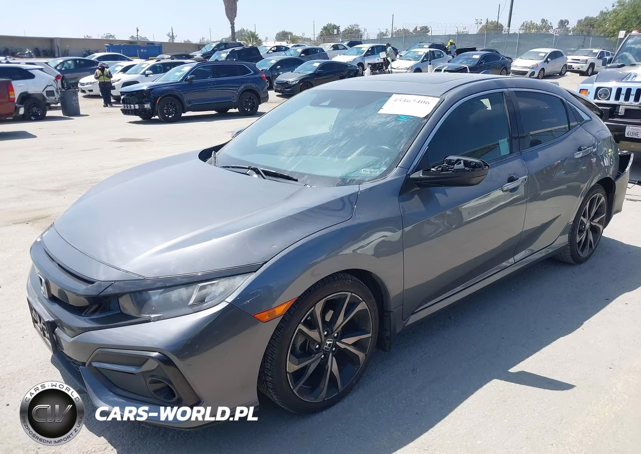 2020 Honda Civic Ex VIN:SHHFK7H68LU421474 - 2