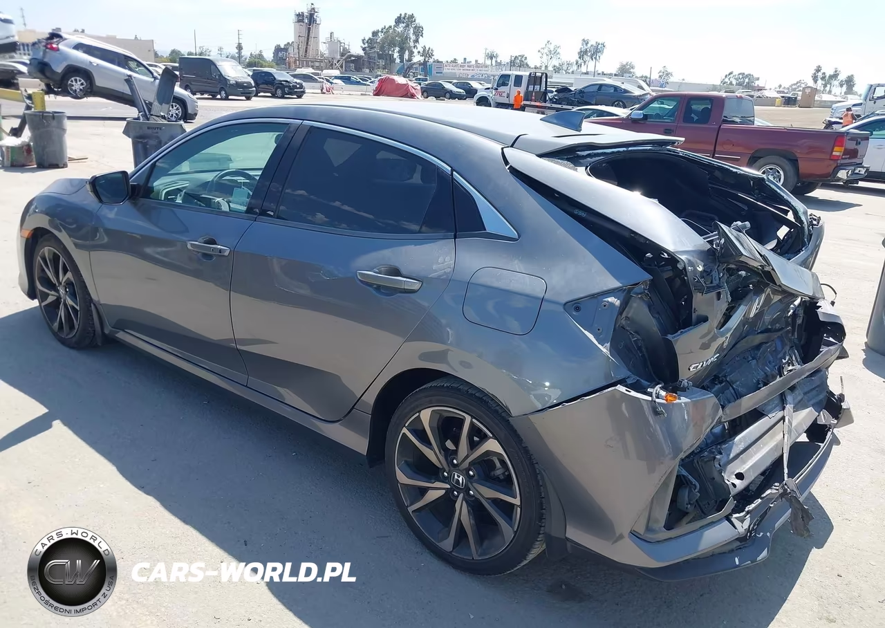 2020 Honda Civic Ex VIN:SHHFK7H68LU421474 - 3