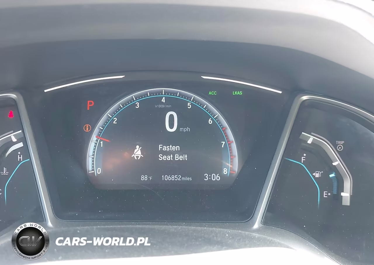 2020 Honda Civic Ex VIN:SHHFK7H68LU421474 - 7