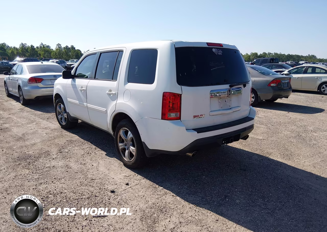 2013 Honda Pilot Ex VIN:5FNYF3H4XDB033847 - 3