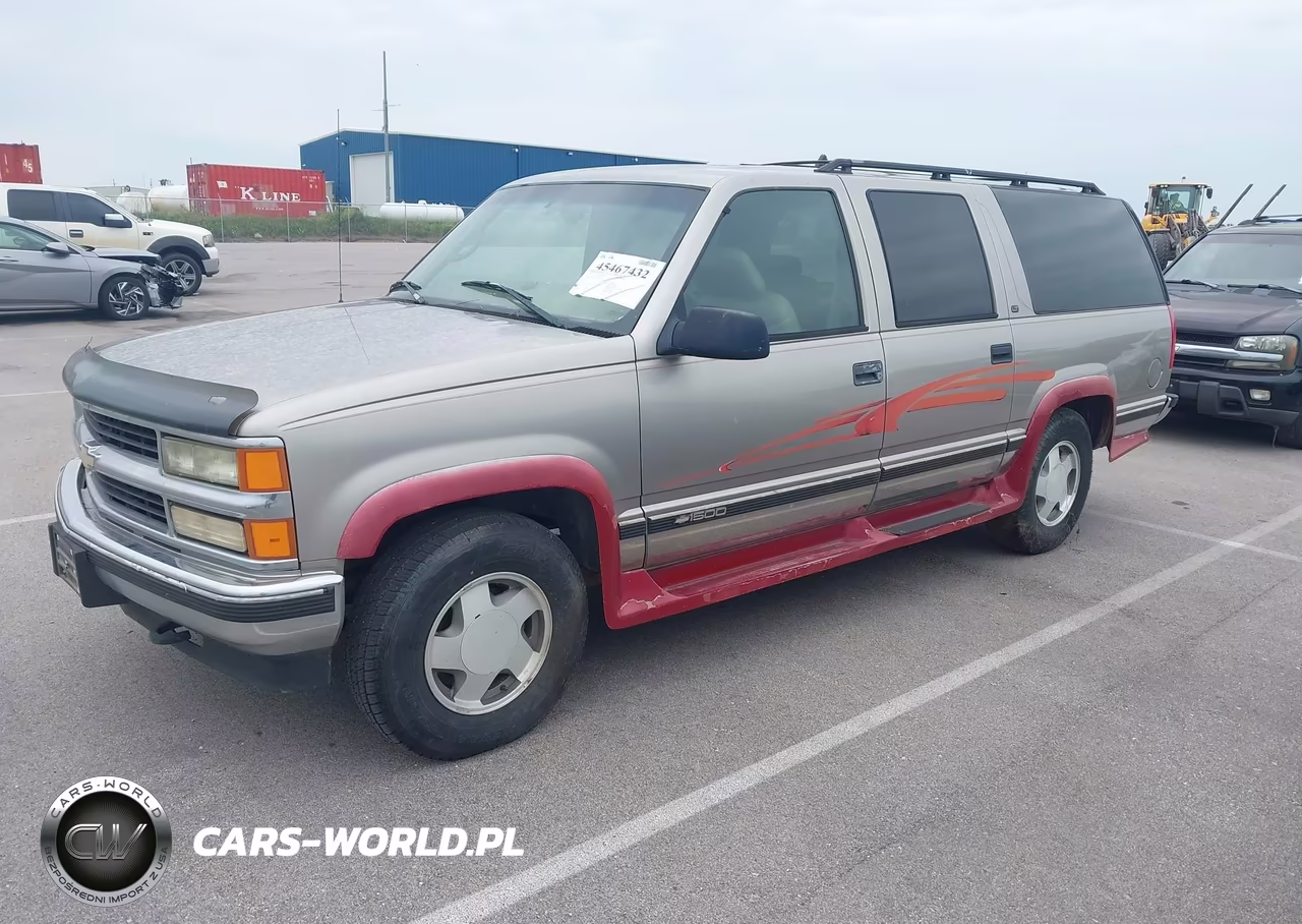 1999 Chevrolet Suburban Lt VIN:3GNFK16R7XG189159 - 2