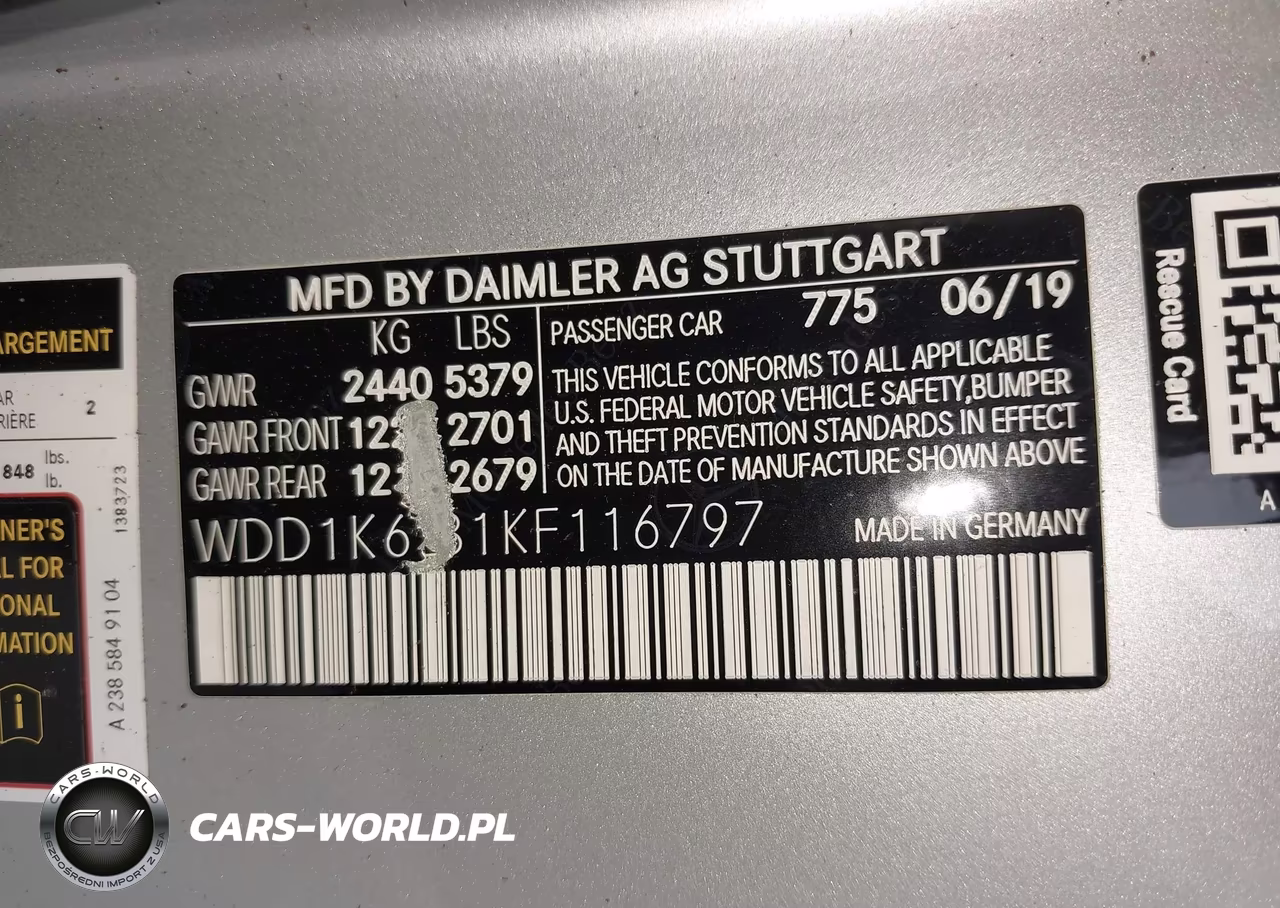 2019 Mercedes-Benz E 450 4Matic VIN:WDD1K6JB1KF116797 - 18