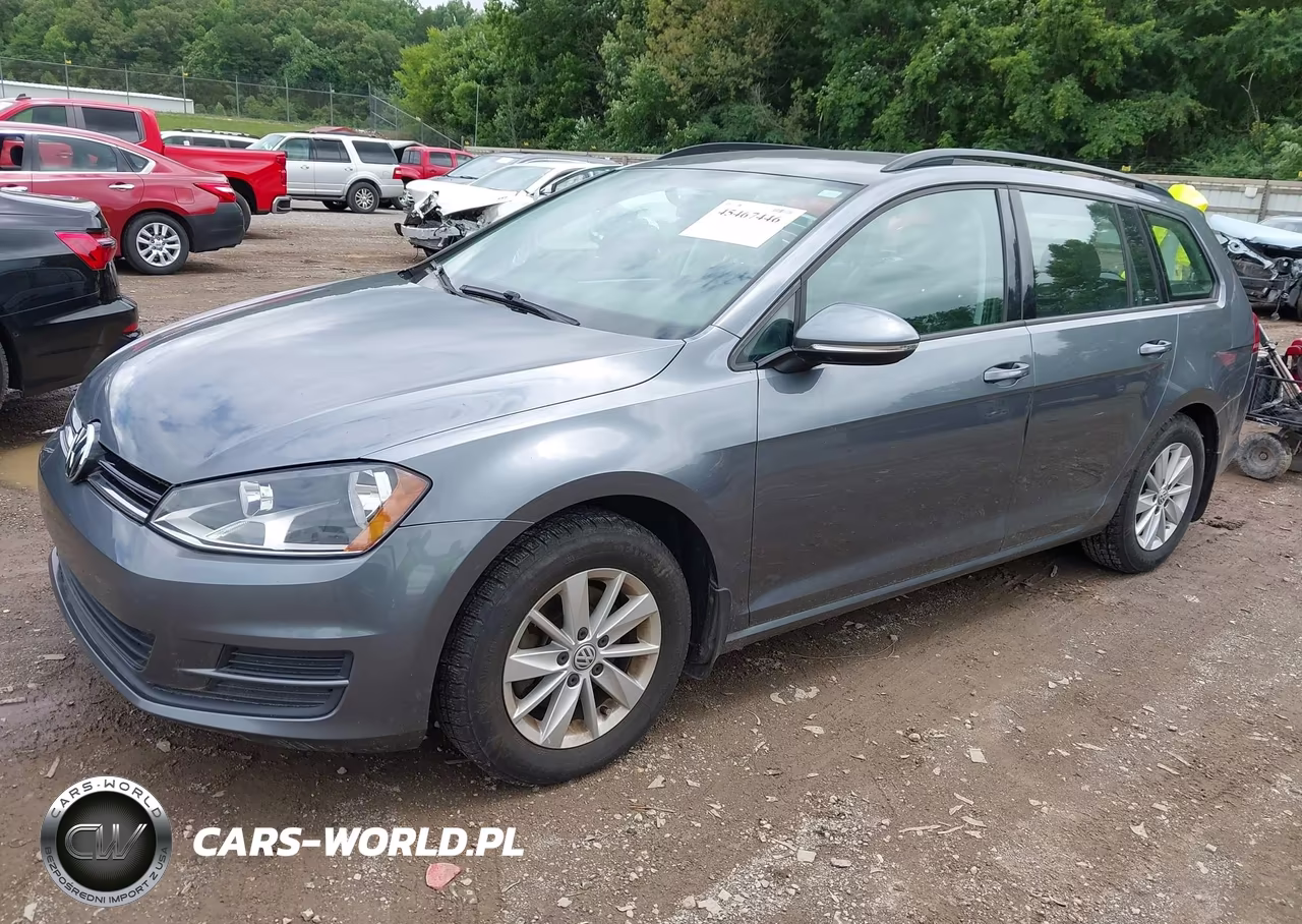 2015 Volkswagen Golf Sportwagen Tsi S 4-Door VIN:3VWC17AUXFM513361 - 2
