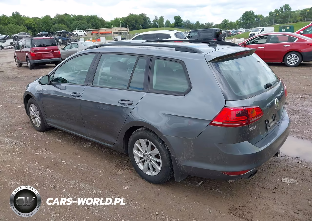 2015 Volkswagen Golf Sportwagen Tsi S 4-Door VIN:3VWC17AUXFM513361 - 3