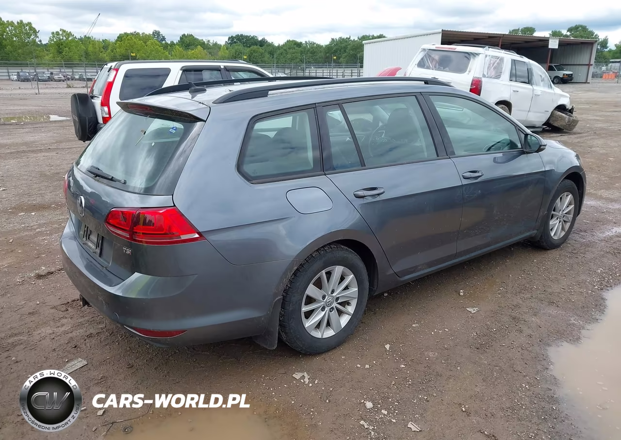 2015 Volkswagen Golf Sportwagen Tsi S 4-Door VIN:3VWC17AUXFM513361 - 4