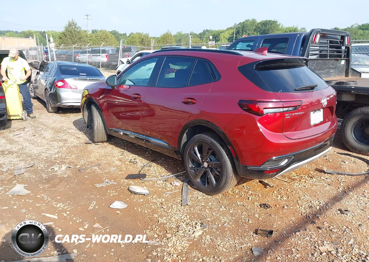 2021 Buick Envision Awd Essence VIN:LRBFZPR44MD105829 - 3