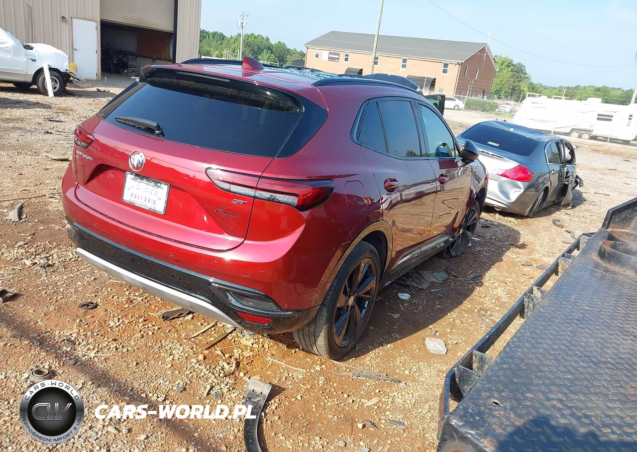 2021 Buick Envision Awd Essence VIN:LRBFZPR44MD105829 - 4