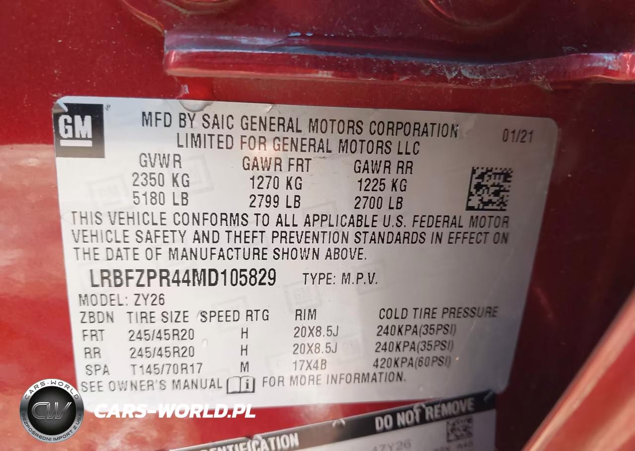 2021 Buick Envision Awd Essence VIN:LRBFZPR44MD105829 - 9