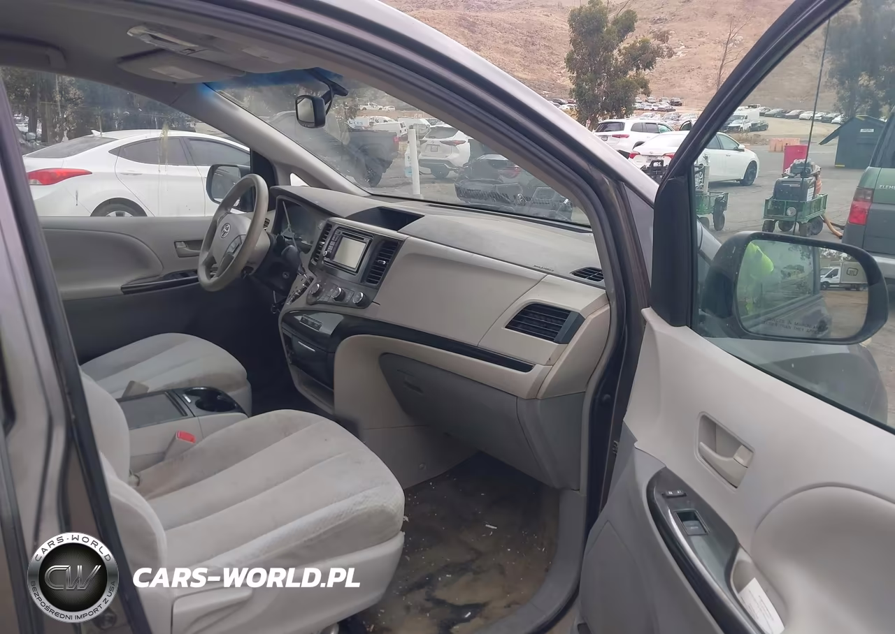 2012 Toyota Sienna Le V6 8 Passenger VIN:5TDKK3DC6CS232287 - 5