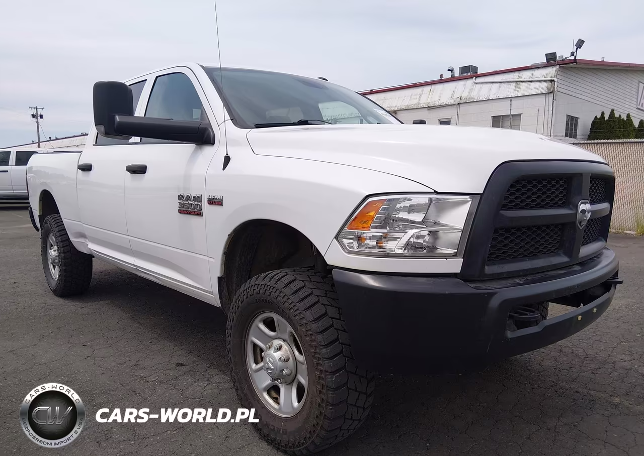 2018 Ram 3500 Tradesman 4X4 6'4 Box