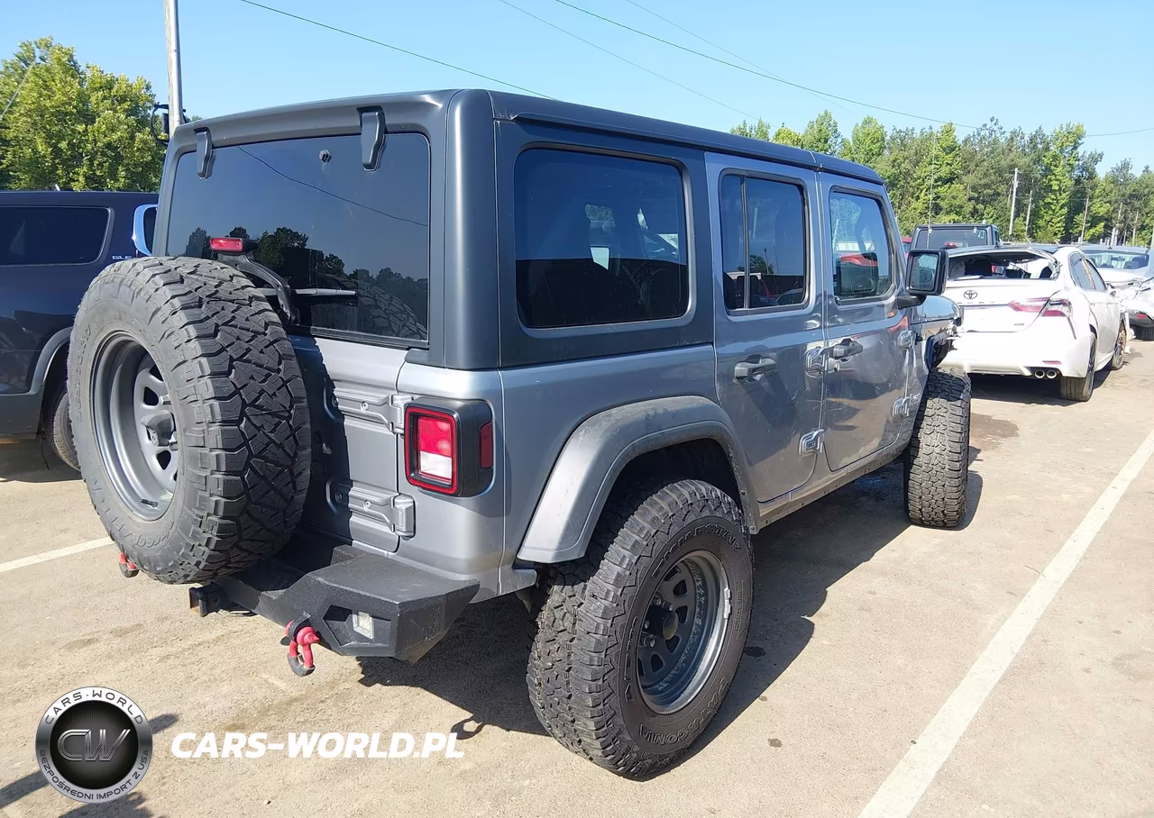 2021 Jeep Wrangler Unlimited Sport S 4X4 VIN:1C4HJXDN9MW525446 - 4