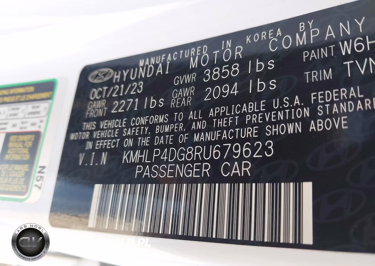 2024 Hyundai Elantra Limited VIN:KMHLP4DG8RU679623 - 9