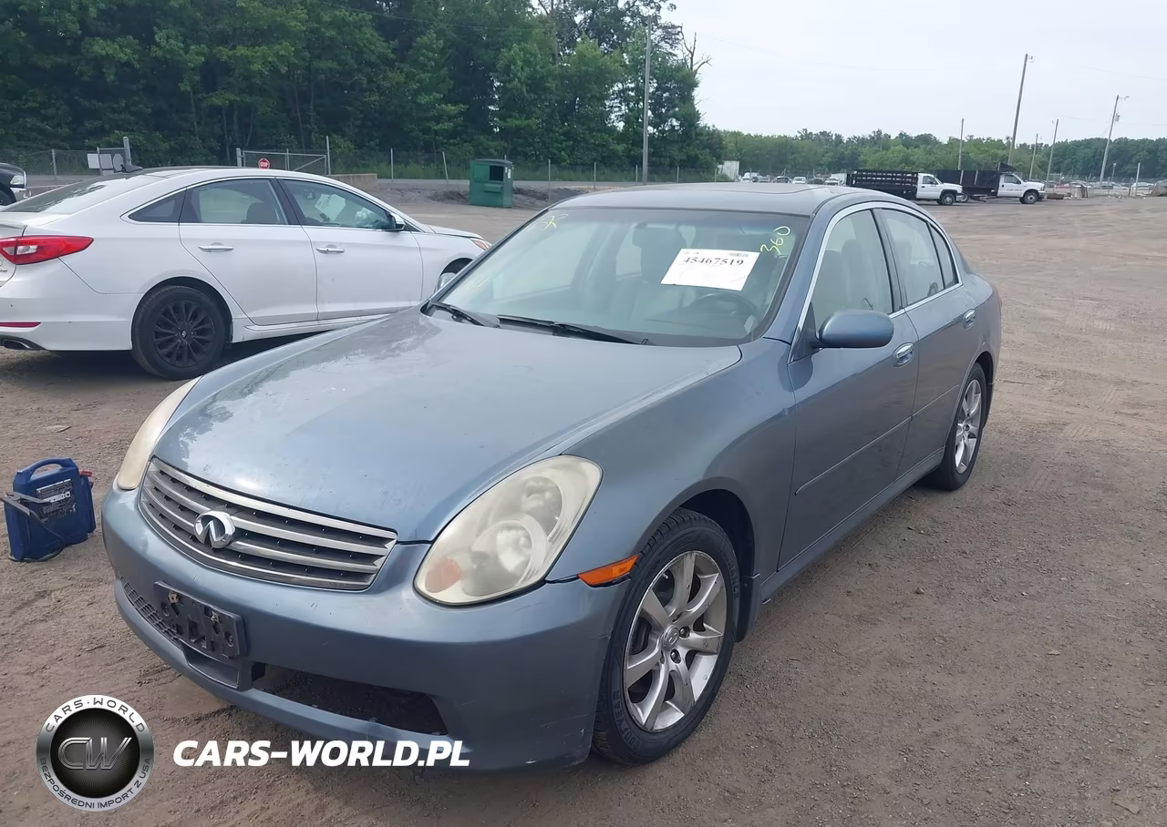 2006 Infiniti G35X VIN:JNKCV51F16M607989 - 2