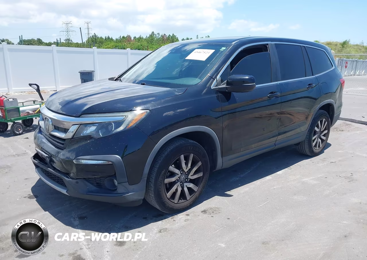 2019 Honda Pilot Ex VIN:5FNYF6H30KB030929 - 2