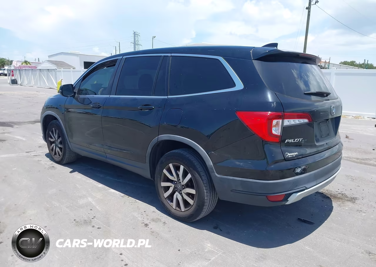2019 Honda Pilot Ex VIN:5FNYF6H30KB030929 - 3