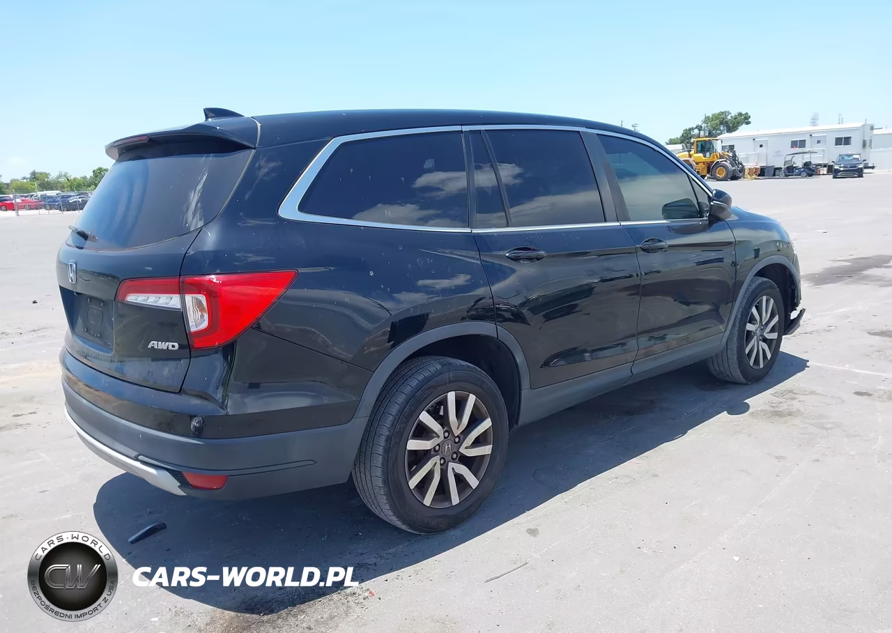2019 Honda Pilot Ex VIN:5FNYF6H30KB030929 - 4