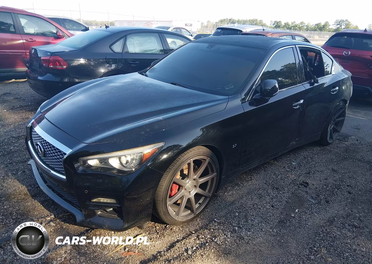 2014 Infiniti Q50 Sport VIN:JN1BV7APXEM680295 - 2